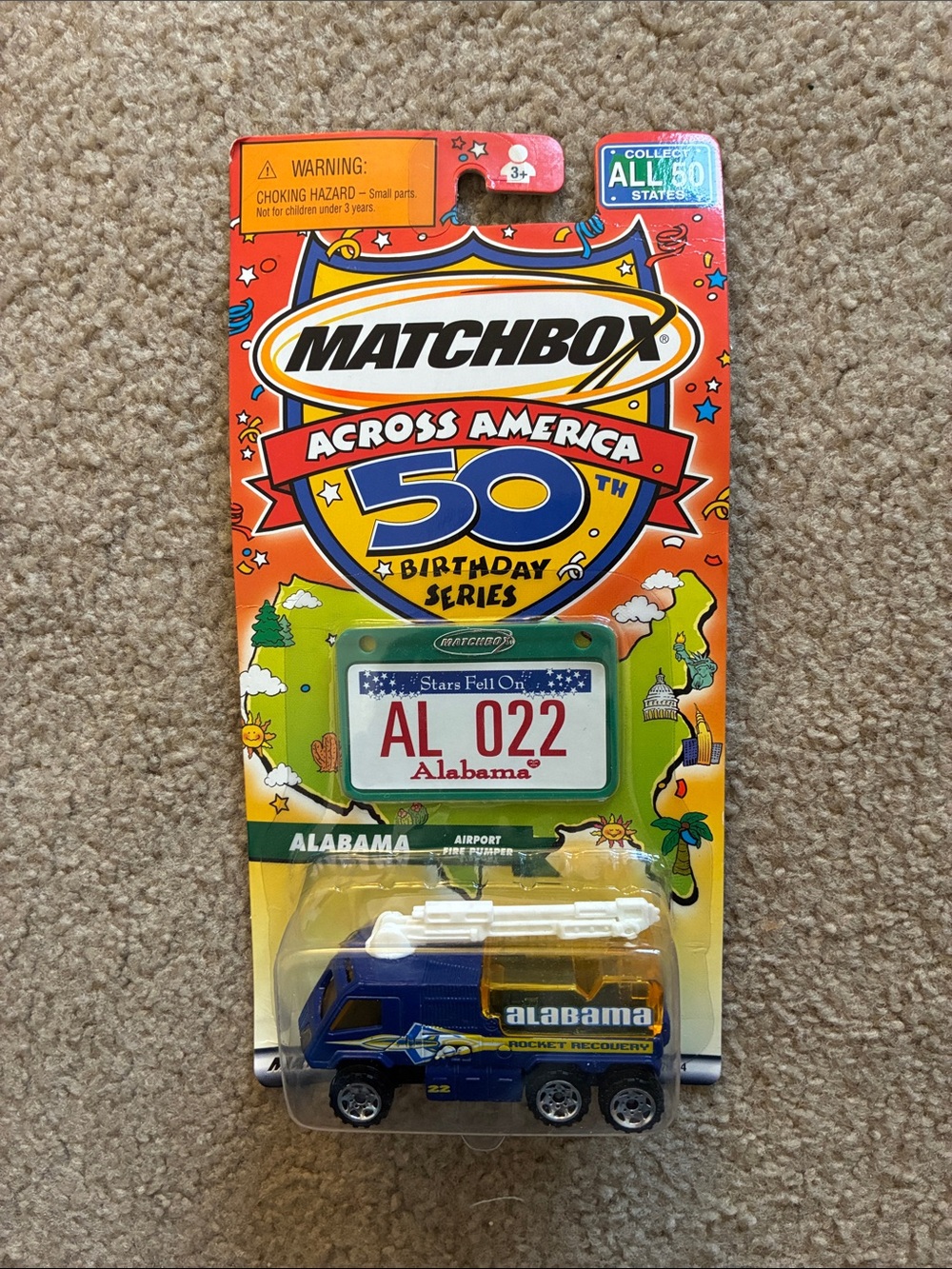 2001 Matchbox Across America 50th Birthday Series - Alabama